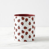 小さいてんとう虫のマグ マグカップ (中央)