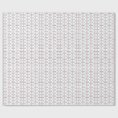 小さいながらも力強い赤ちゃんレインボー ラッピングペーパー (フラット)