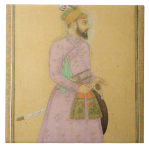 小さいのからのMughalの王子の永続的な姿、 タイル