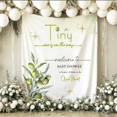 小さいのが歓迎の看板だ タペストリー