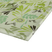 小さいひな鳥を表示するパターン カッティングボード (角)