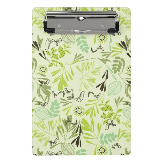 小さいひな鳥を表示するパターン ミニクリップボード (正面)