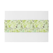 小さいひな鳥を表示するパターン 招待状ベリーバンド (裏面例)