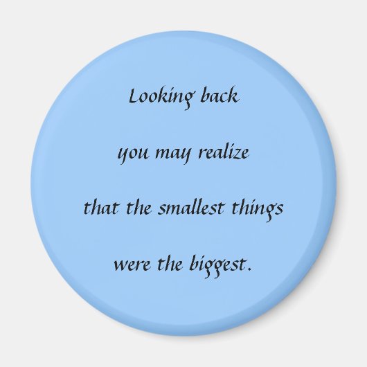 小さいもの マグネット (正面)