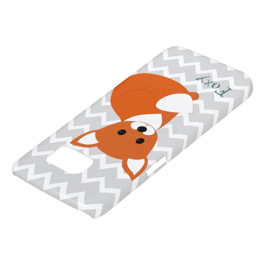 小さいアカギツネのデザイン Case-Mate SAMSUNG GALAXYケース (下部)