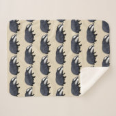 小さいアナグマ シェルパブランケット (正面(横))