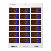 小さいウィザードラベル ラベル (フルシート)