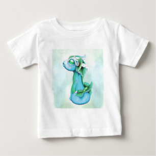 小さいウォータードラゴン属 ベビーTシャツ