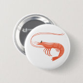 小さいエビ 缶バッジ (正面&裏面)