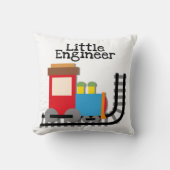 小さいエンジニアの列車の枕 クッション (正面)