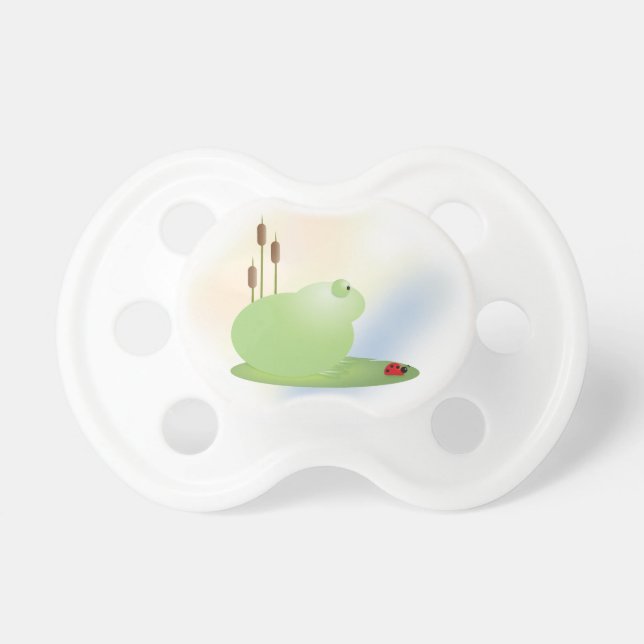 小さいカエルの調停者 おしゃぶり (正面)