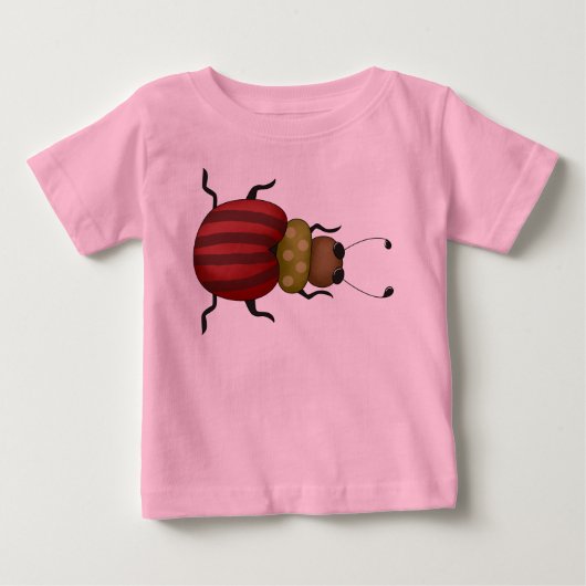 小さいカブトムシ ベビーTシャツ (正面)