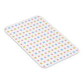 小さいカラフルハート模様ピンクブルーイエロー マグネット (右側)