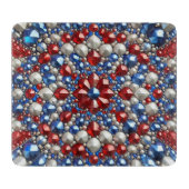 小さいガラスの切断ボードとオランダ色 カッティングボード (正面)