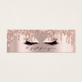 小さいギフト券の灰色のバラの火花の鞭の化粧 (正面)