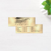 小さいギフト証明書グリッターラッシュ金ゴールドメタルルクス (デスク)