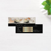 小さいギフト証明書大理石ブラックラッシュメイクアップ (デスク)