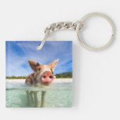 小さいコブタ キーホルダー (裏面)