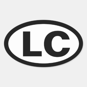 小さいコンプトン、RI LC 楕円形シール