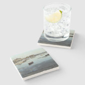 小さいコンプトン、RI - Sakonnetポイント ストーンコースター (横)