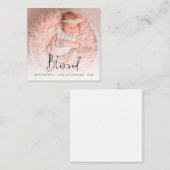 小さいサイズ |フォトス賛美クリプト名の年の休日 ノートカード (正面/裏面)