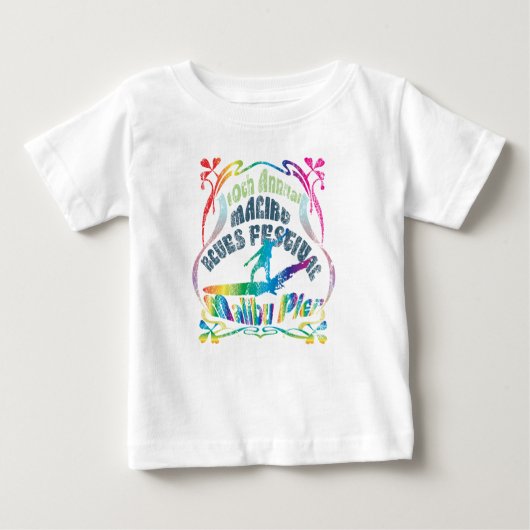 小さいサーファー ベビーTシャツ (正面)