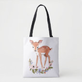 小さいシカのトートのおむつのバッグ トートバッグ (正面)
