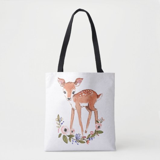 小さいシカのトートのおむつのバッグ トートバッグ (正面)