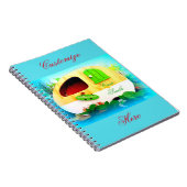 小さいジプシーのキャラバンの家 ノートブック (右側)