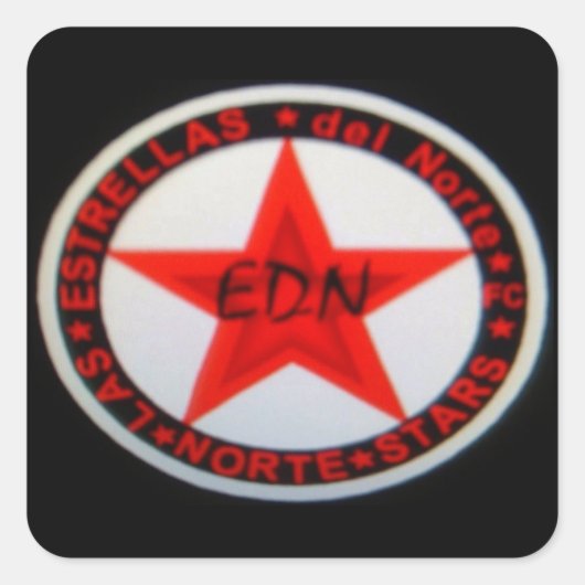 小さいステッカー スクエアシール (正面)