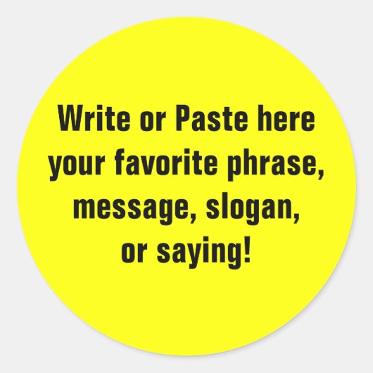 小さいステッカー（1 1/2インチ） ラウンドシール (正面)