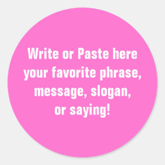 小さいステッカー（3インチ） ラウンドシール