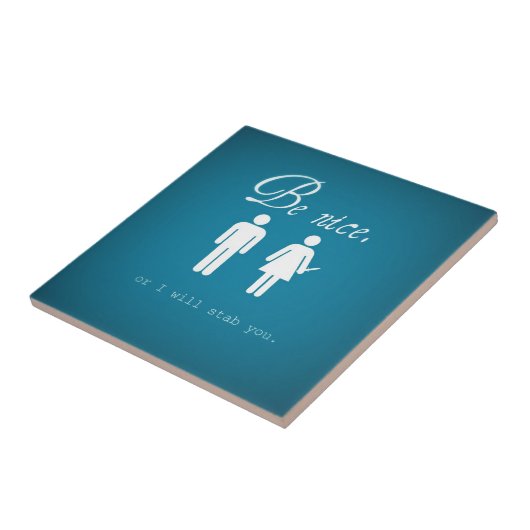 小さいセラミックタイルかtrivetまたはコースター タイル (側面)