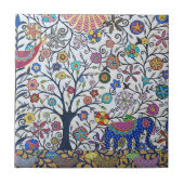 小さいセラミックタイルの自然 タイル (正面)