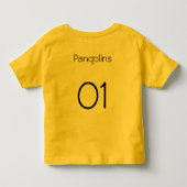 小さいセンザンコウ トドラーTシャツ (裏面)