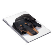 小さいダックスフント ノートブック (右側)