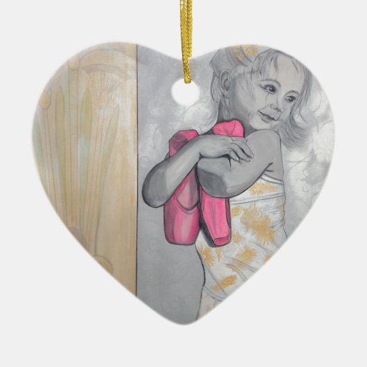 小さいダンサー セラミックオーナメント (正面)