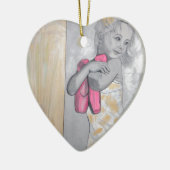 小さいダンサー セラミックオーナメント (左)