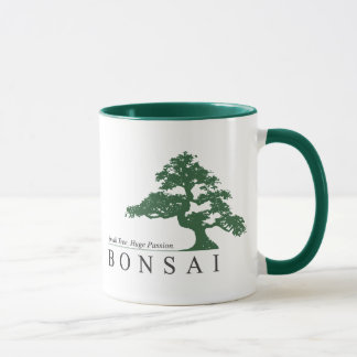 小さいツリー。情素晴らし熱。B O N S A I マグカップ