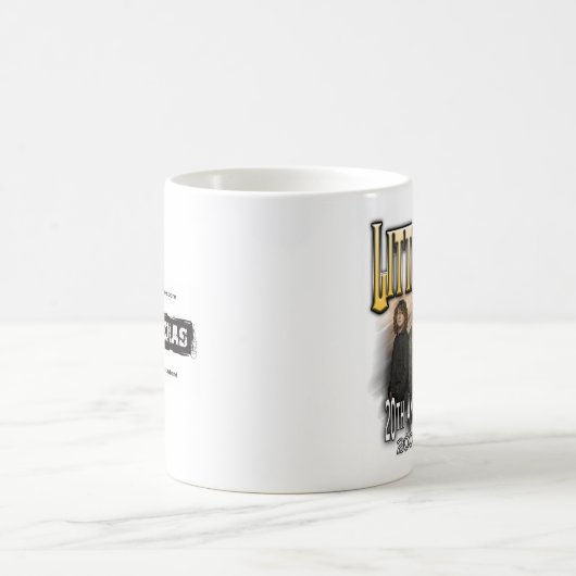 小さいテキサス州第20記念日旅行のマグ コーヒーマグカップ (中央)