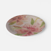 小さいデザイナーの紙プレート(Pinks) ペーパープレート (アングル)