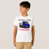 小さいトラック運転手 Tシャツ (正面フル)