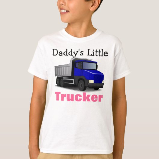 小さいトラック運転手 Tシャツ (正面)