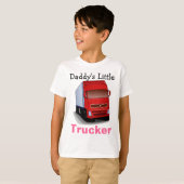 小さいトラック運転手 Tシャツ (正面フル)