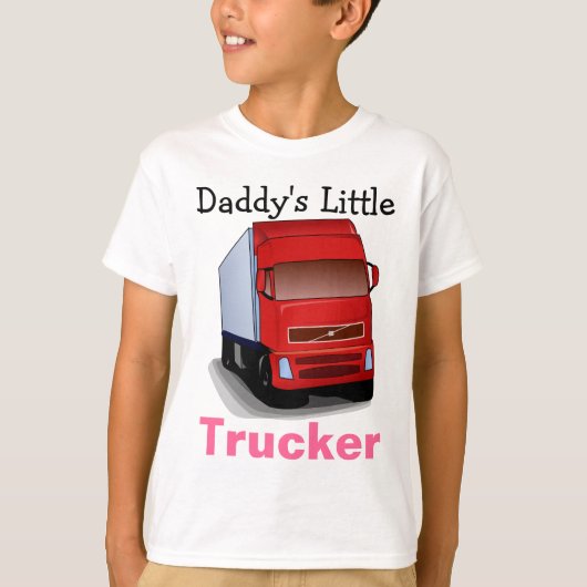 小さいトラック運転手 Tシャツ (正面)
