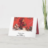 小さいドラマーの男の子 シーズンカード (裏面)