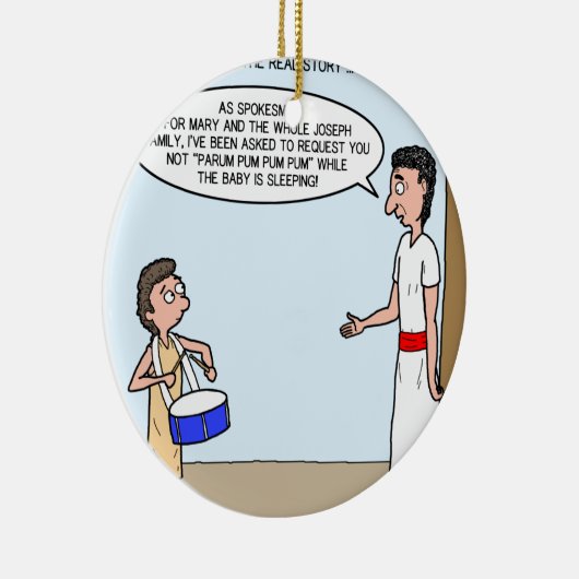 小さいドラマーの男の子 セラミックオーナメント (右)