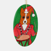 小さいドラマーの男の子 セラミックオーナメント (右)