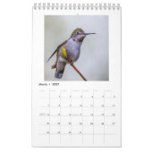 小さいハチドリのカレンダー カレンダー (3月 2027)