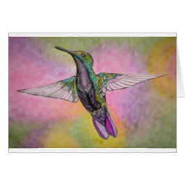 小さいハチドリ